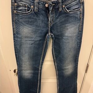 Silver Jeans Women's Blue Boot Cut Jeans